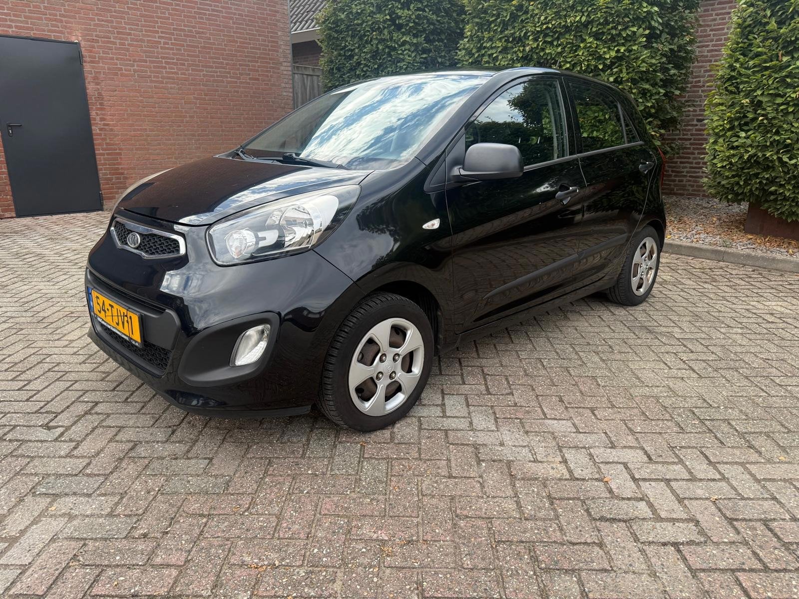 Kia Picanto 1.0 CVVT Comfort Pack, Euro 5, Stof, Gebruikt, Zwart