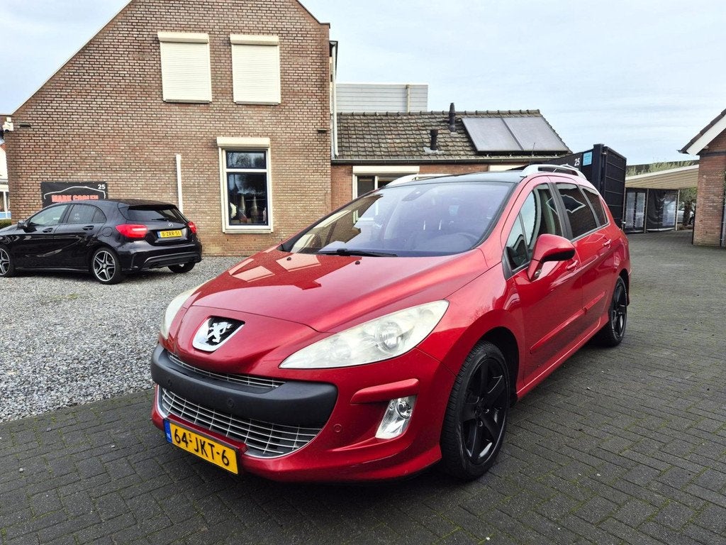 Peugeot 308 1.6 THP XT Navi Clima Cruise Leer Panodak ( NIEU, Auto's, Peugeot, Gebruikt, Zwart, 4 cilinders, 150 pk