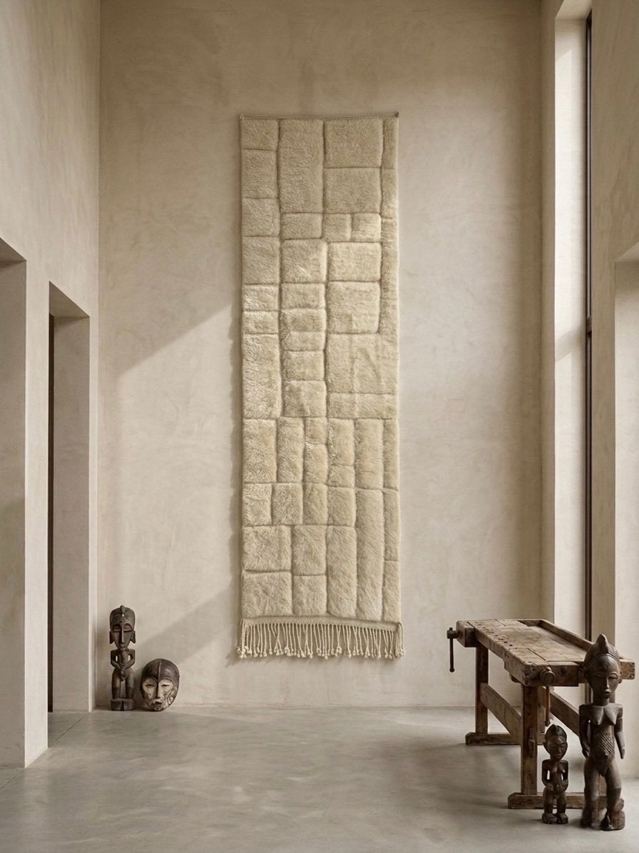 2 fantastische handgeknoopte 100% lamwollen tapijten, 200 cm of meer, Zo goed als nieuw, Crème, Rechthoekig