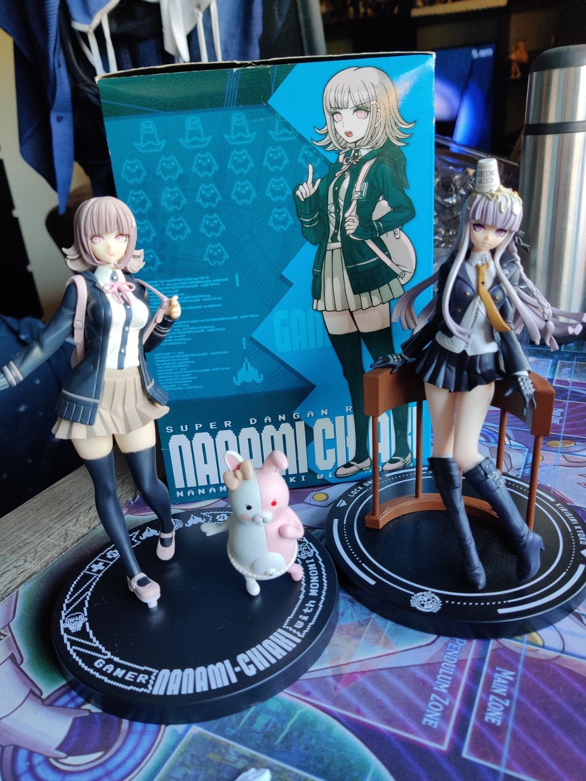 Danganronpa Nanami Chiaki & Kirigiri Kyoko anime figure, Ophalen of Verzenden, Zo goed als nieuw