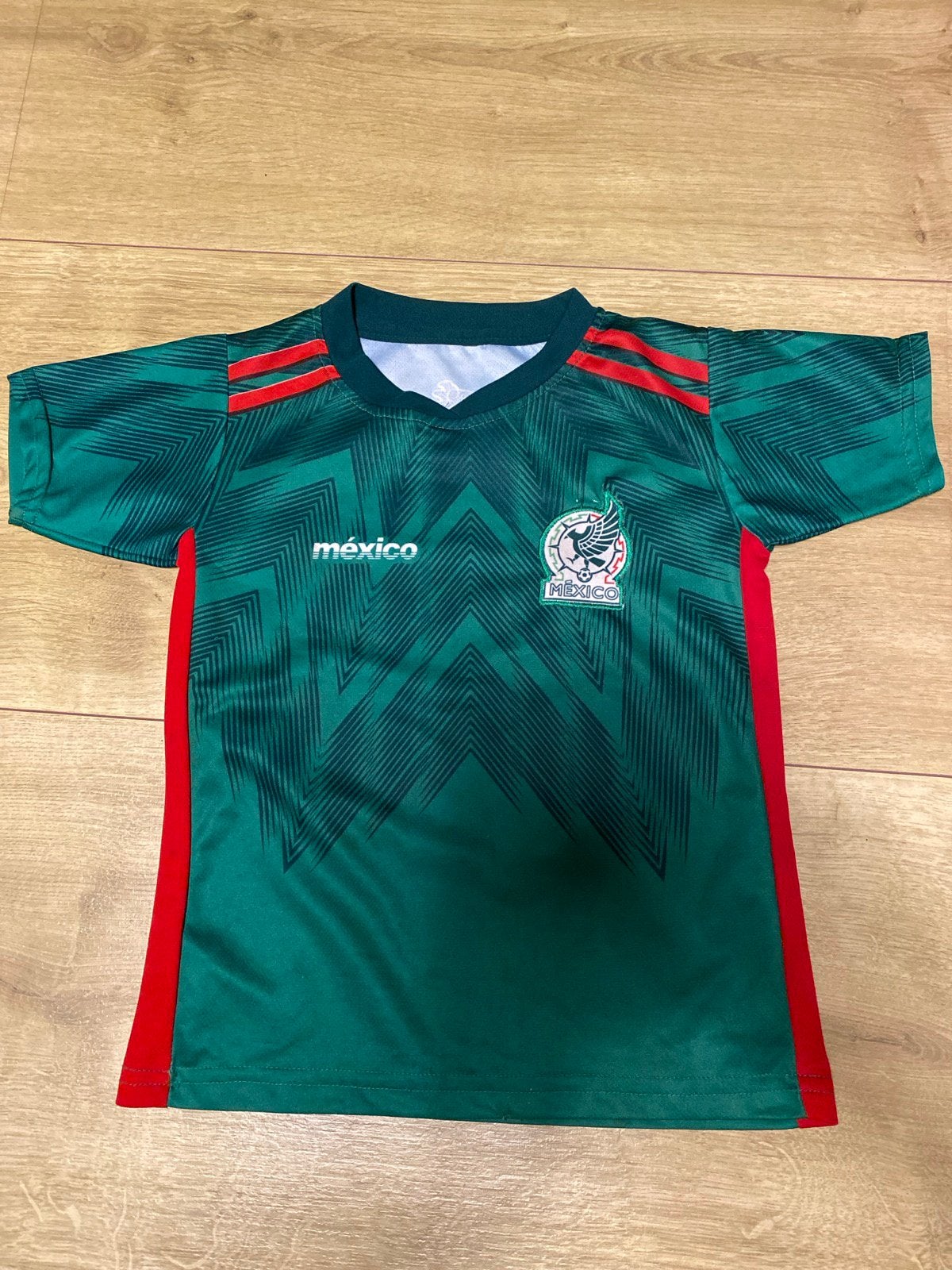 Mexico voetbalshirt kind groen – ca. maat 122/128, Maat XS of kleiner, Ophalen of Verzenden, Zo goed als nieuw, Shirt