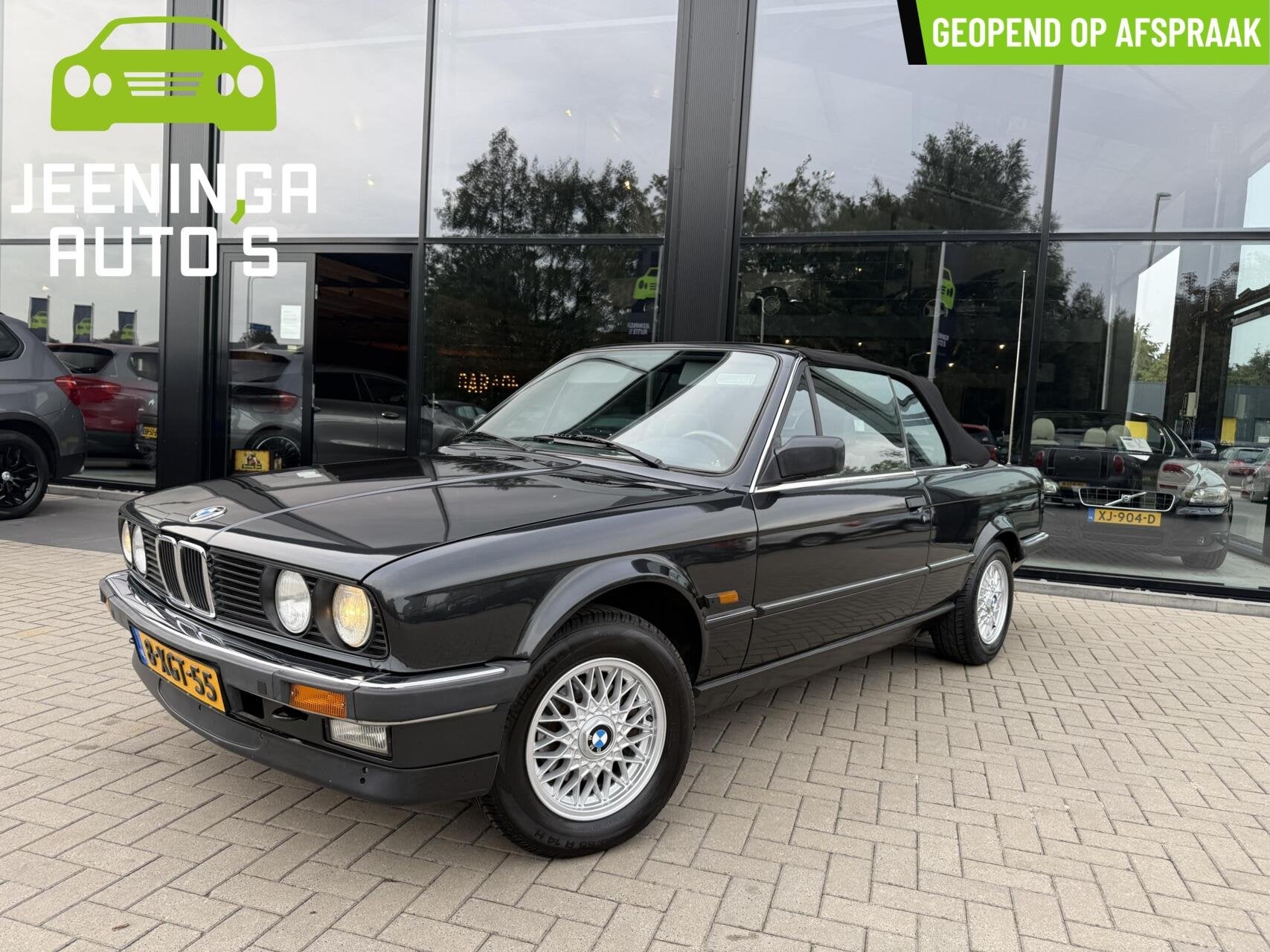 BMW 3-serie Cabrio 320i Baur TC|Airco|M-pakket|6cilinder, Automaat, Zwart, Cabriolet, 4 stoelen