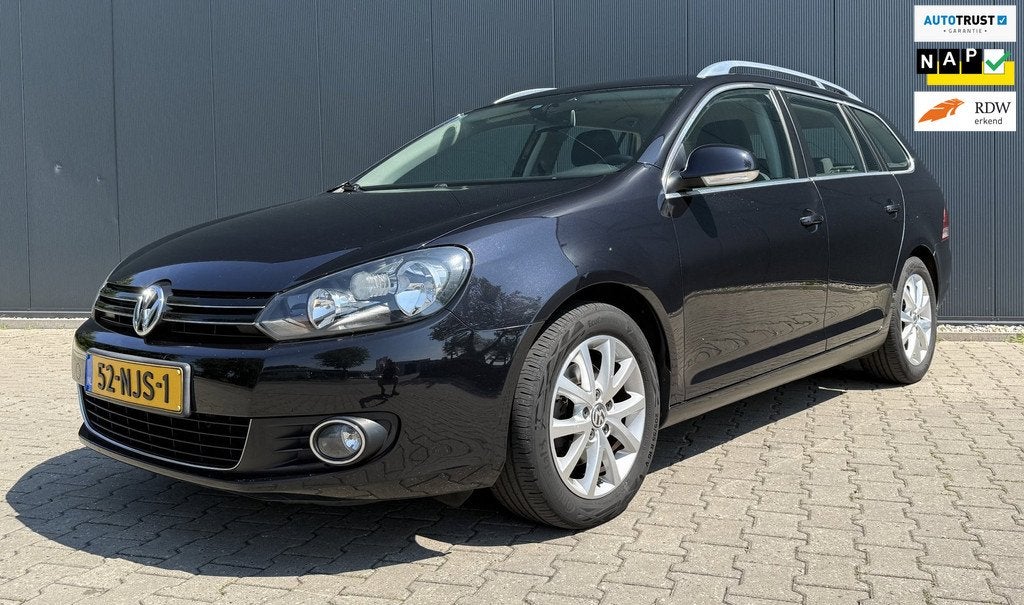 Volkswagen Golf Variant 1.4 TSI Highline Airco Cruise Navi T, Auto's, Volkswagen, Voorwielaandrijving, Euro 5, Gebruikt, Zwart