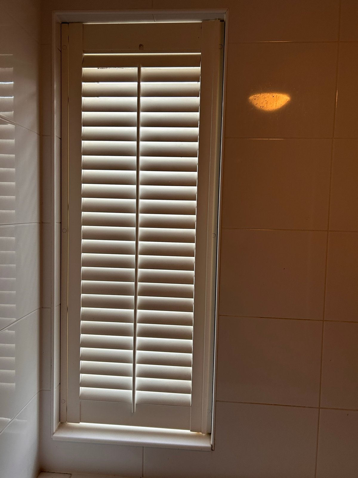 Jasno shutters badkamer raam wit 57x147 cm, Ophalen of Verzenden, Gebruikt, Wit, Shutter