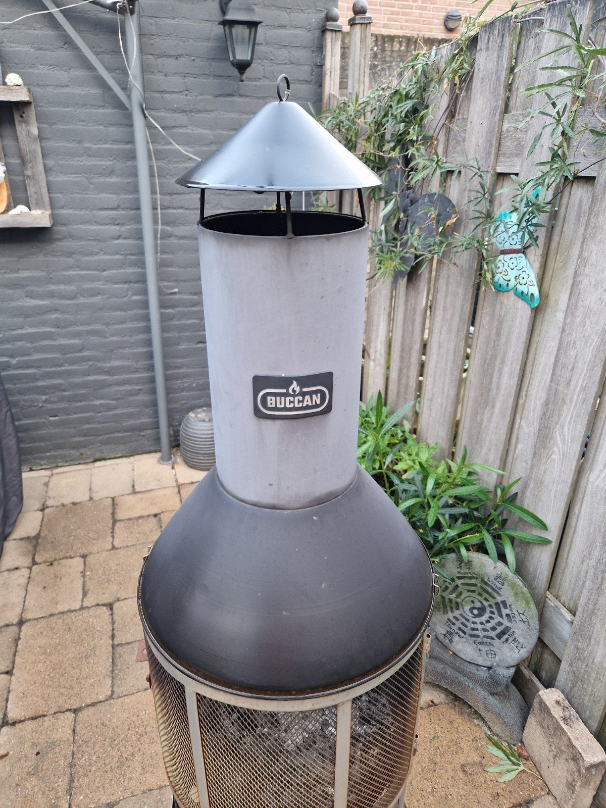 Buccan Vuurton - Gezellige warmte voor uw tuin, Ophalen, Gebruikt, Vuurton