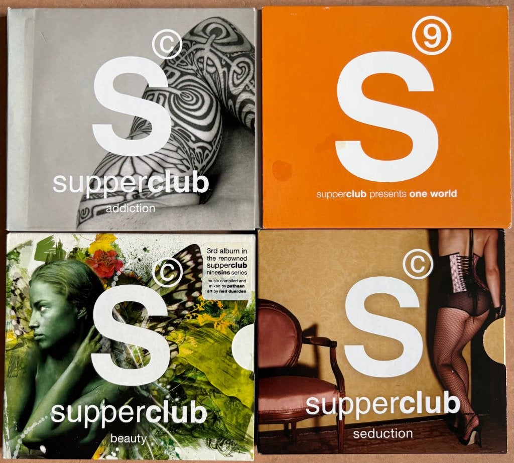 4 x Supperclub (dubbel cd's), Cd's en Dvd's, Ophalen of Verzenden, Zo goed als nieuw, Ambiënt of Lounge, Verzamelalbum