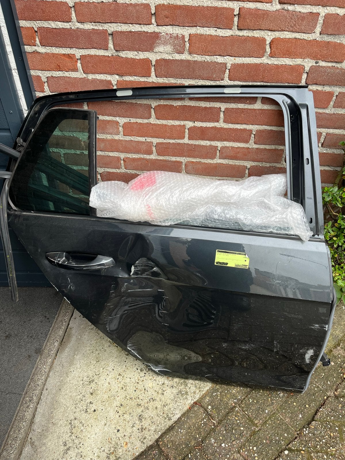 Portier rechts-achter VW Golf 7, Gebruikt, Ophalen of Verzenden, Achter, Volkswagen
