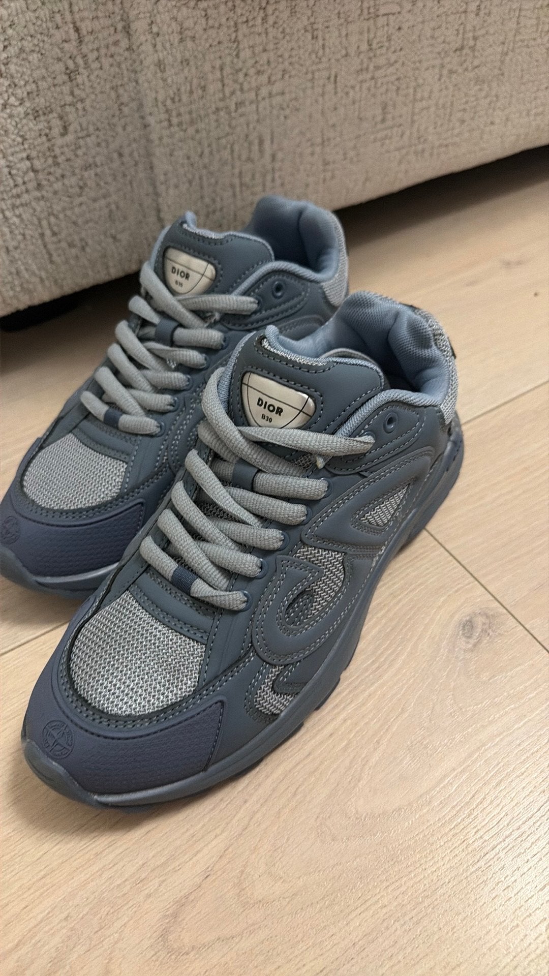 Dior x stone island b30, Kleding | Heren, Schoenen, Blauw, Nieuw, Ophalen of Verzenden, Veterschoenen