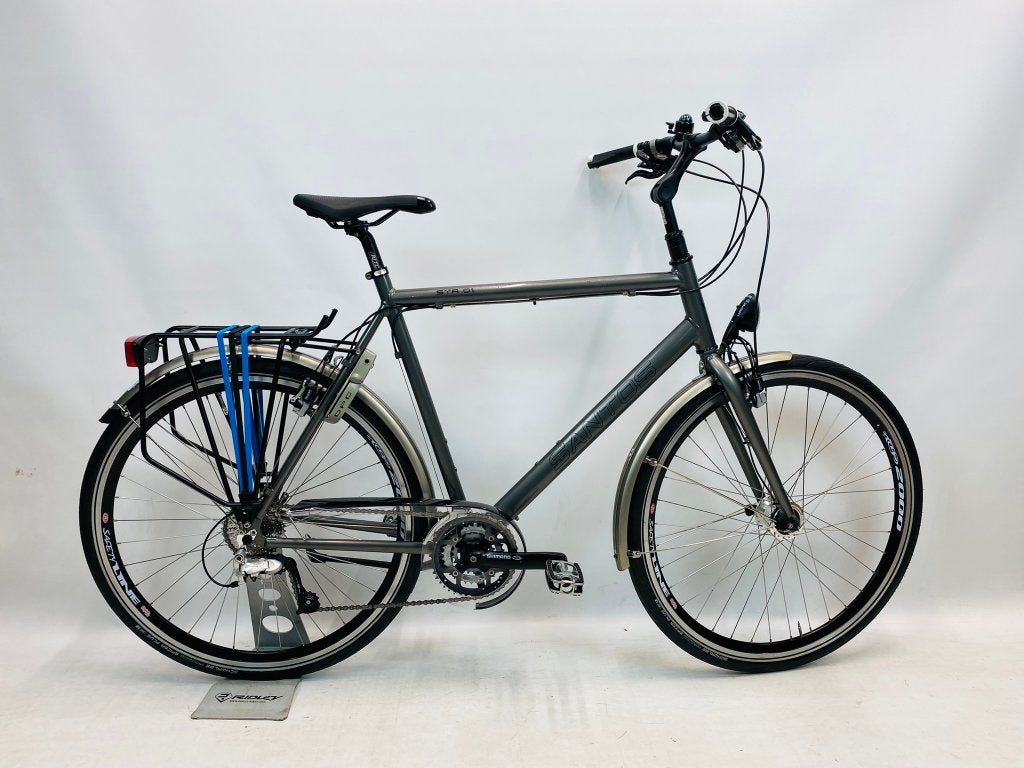 SANTOS Trekking herenfiets XL-61cm – Naafdynamo, Overige merken, Versnellingen, Ophalen of Verzenden, Zo goed als nieuw