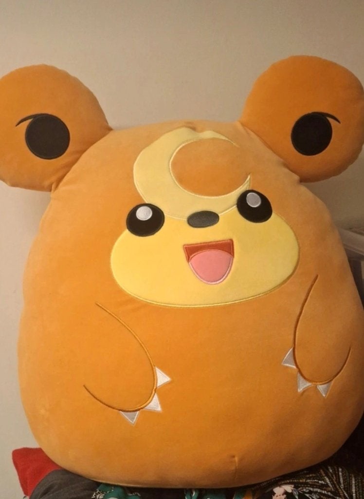Squishmallow Pokémon Teddiursa, Oranje, Overige typen, Ophalen of Verzenden, Pokémon