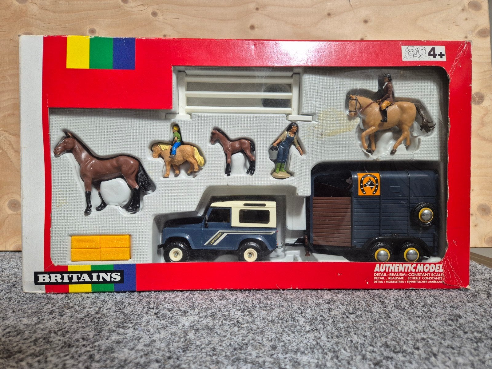 Britains Landrover set 9658, Ophalen of Verzenden, Nieuw, Tractor of Landbouw, Britains