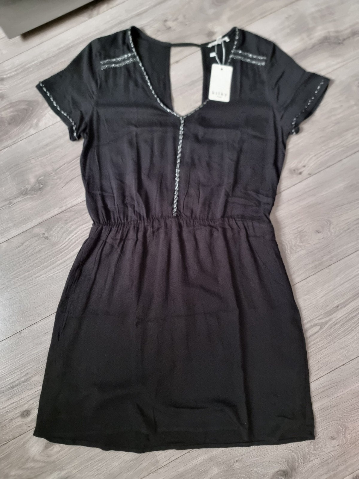 Zwart dames jurk Kilky, maat M, Nieuw (AZ1), Ophalen of Verzenden, Nieuw, Maat 38/40 (M), Zwart