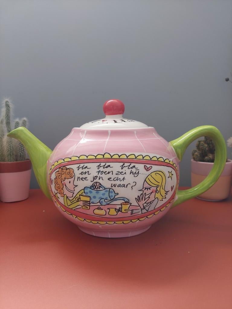 Blond Amsterdam theepot, Huis en Inrichting, Keuken | Servies, Zo goed als nieuw, Overige typen, Blond Amsterdam, Aardewerk, Ophalen