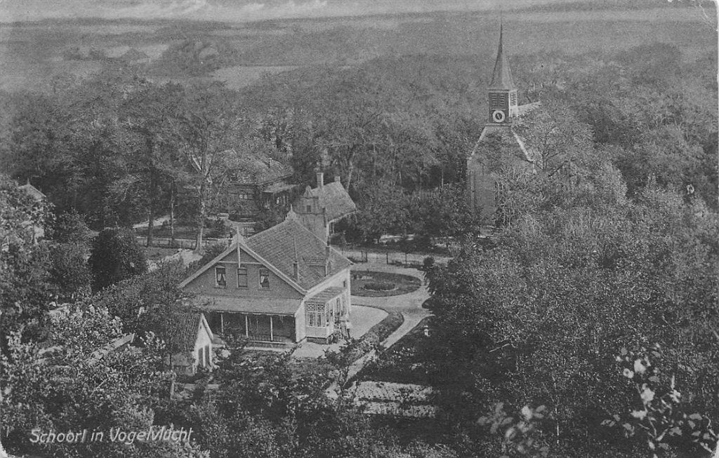702-181-017 Schoorl In Vogelvlucht, Verzenden, Voor 1920, Noord-Holland
