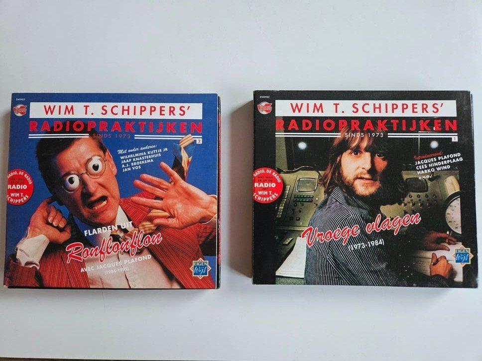 Wim T. Schippers Radiopraktijken: Ronflonflon 2 x 3 cd box, Cd's en Dvd's, Ophalen of Verzenden, Gebruikt, Overige genres