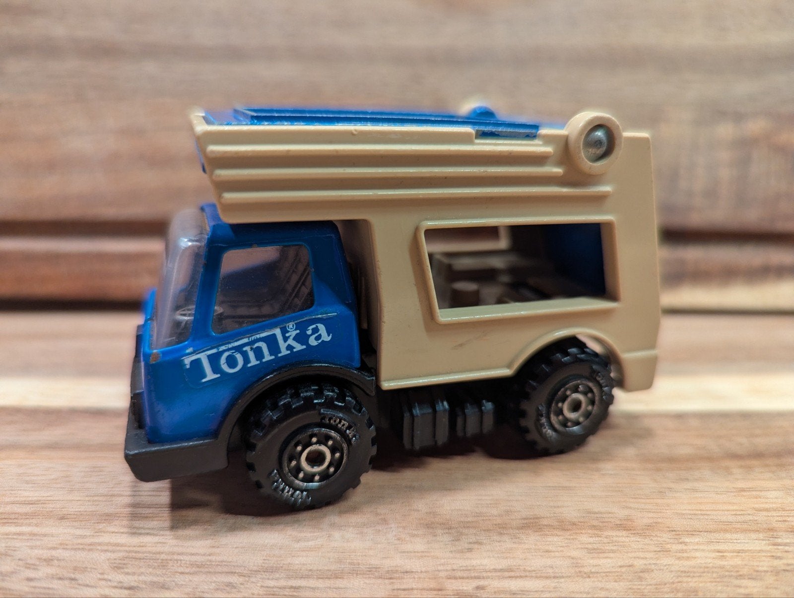 Vintage Mini Tonka Camper (1978) – Made in Japan, Ophalen of Verzenden, Gebruikt, Overige typen, Overige merken