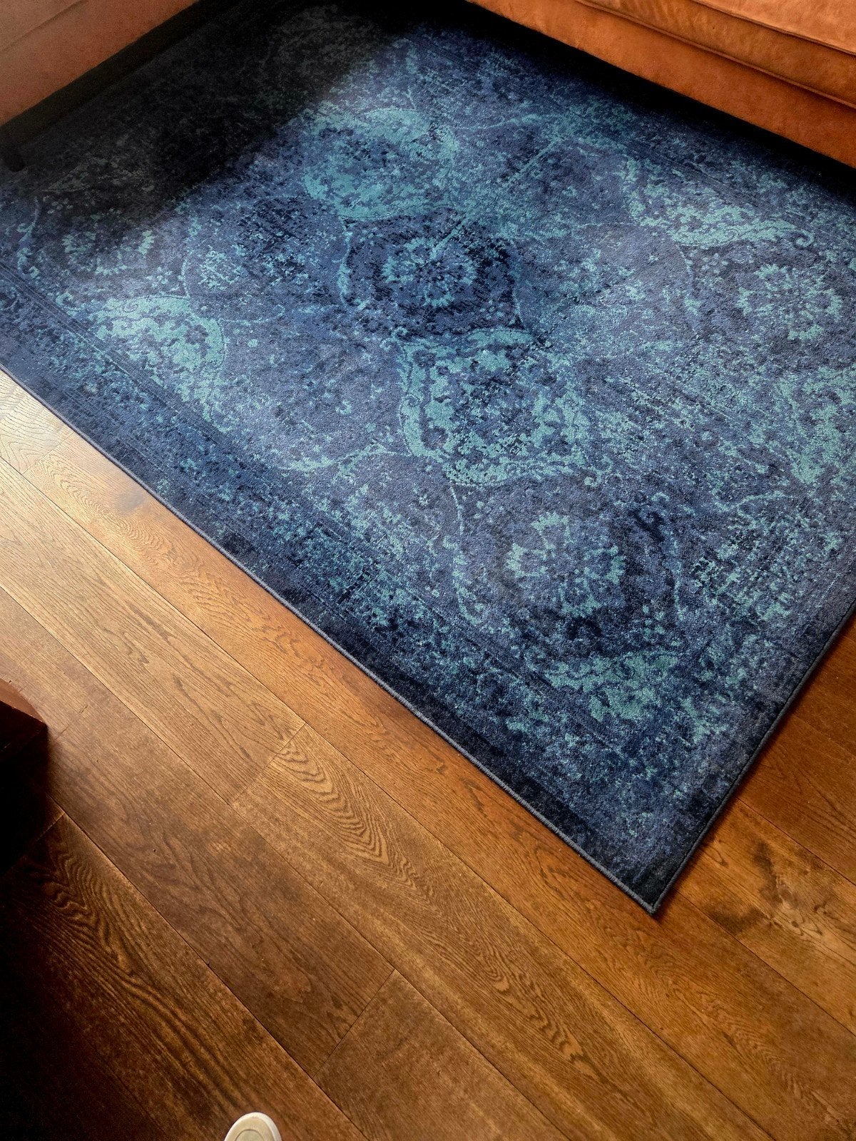 IKEA VONSBÄK 170x230 cm, Huis en Inrichting, Stoffering | Tapijten en Kleden, Ophalen, Blauw, 150 tot 200 cm, 200 cm of meer