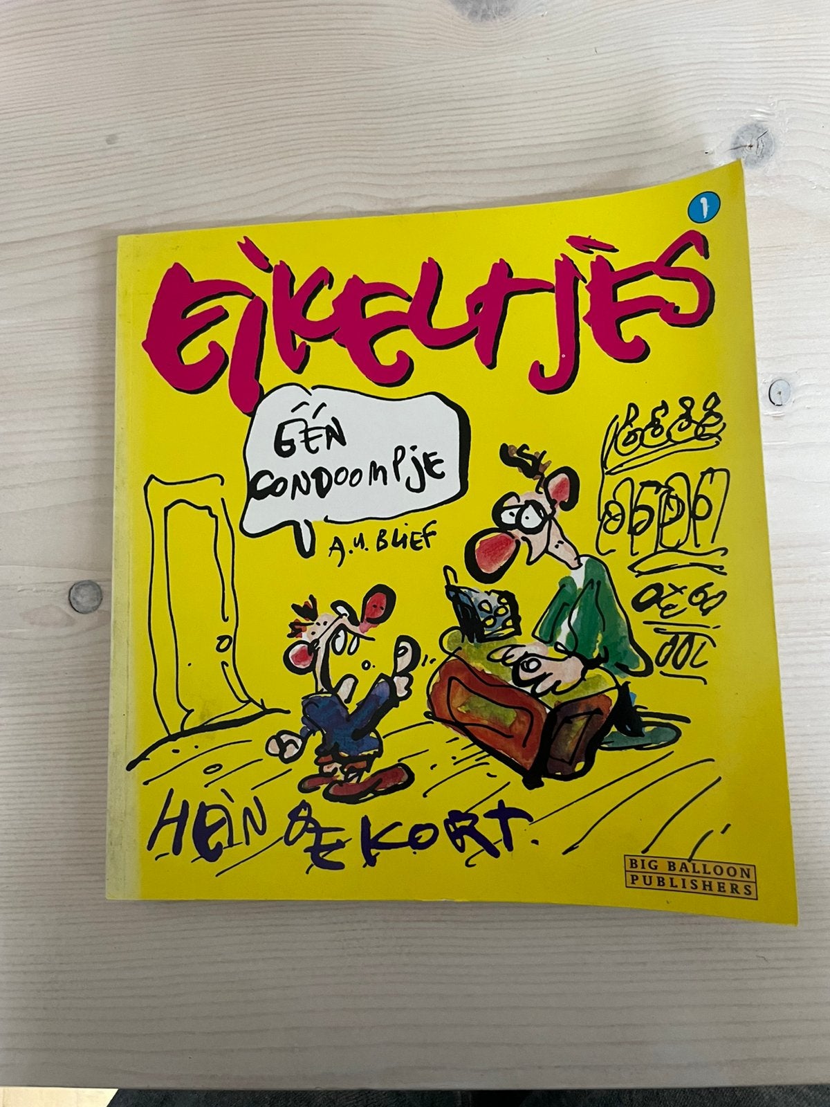 Hein de Kort 2 strips eikeltjes 1 en 2, Meerdere stripboeken, Ophalen of Verzenden, Zo goed als nieuw