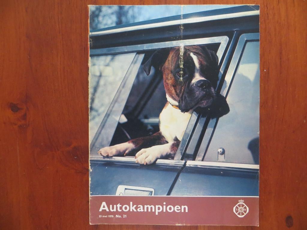 Autokampioen 21 1970 test Simca 1301 Special, Fiat 130, e.a., Ophalen of Verzenden, Zo goed als nieuw, Chevrolet