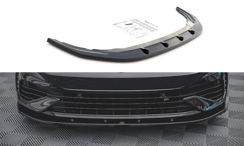 Voorlip achterlip spoiler sideskirt splitter VW Golf 8 R 20+, Ophalen of Verzenden