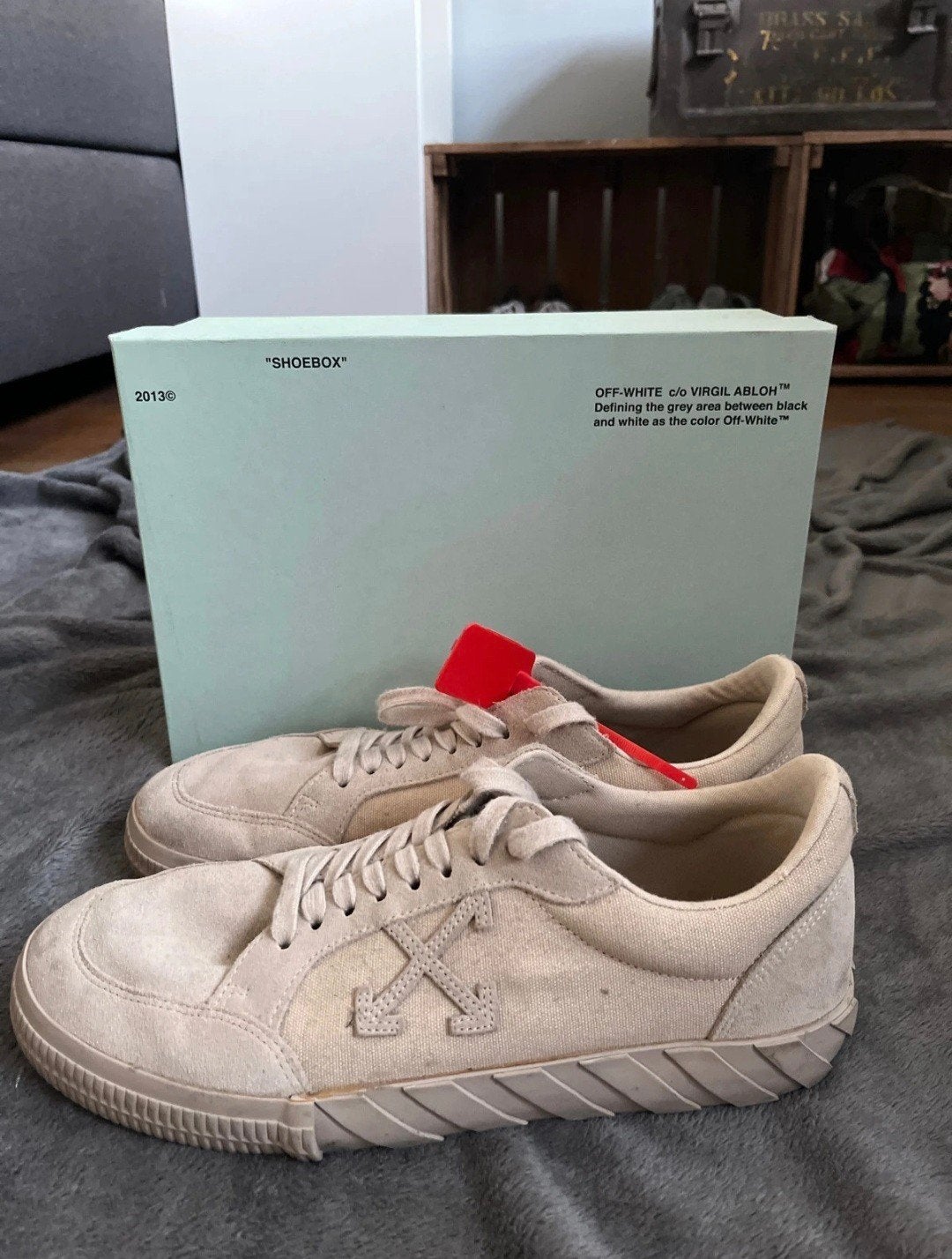 Off white, Ophalen