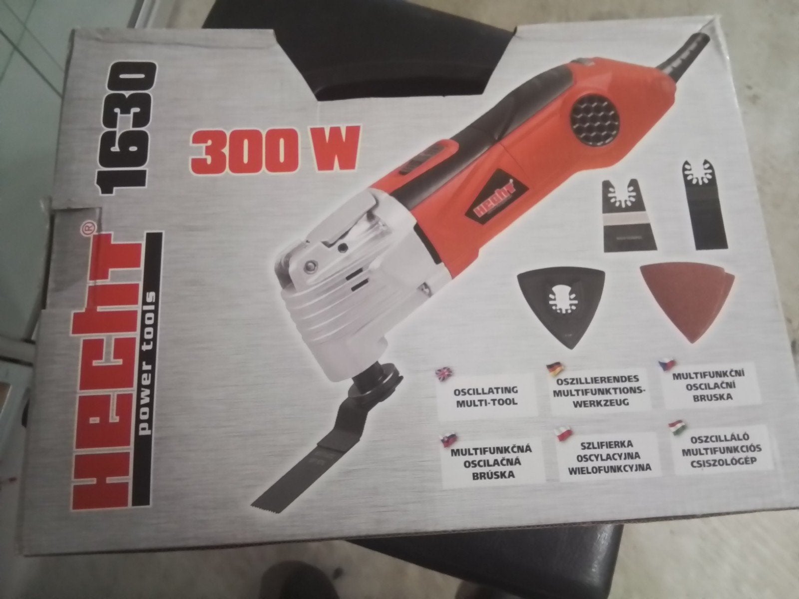 HECHT 1630 300W Oscillerende Multitool, Ophalen of Verzenden, Nieuw
