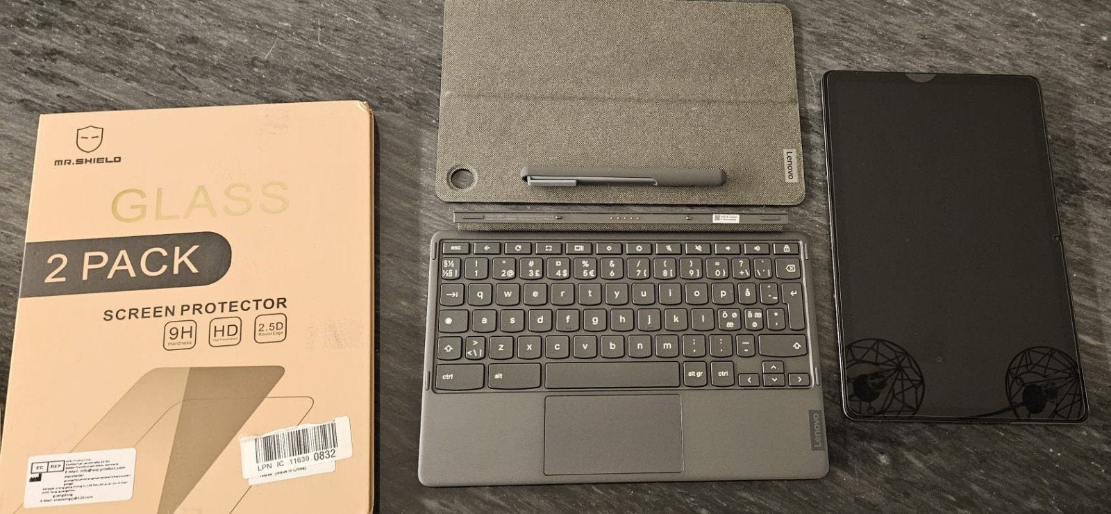 Lenovo IdeaPad Duet 3 Chromebook 2-in-1 Chromebook/tablet, Computers en Software, Ophalen, 8 GB, Touchscreen, 128 GB