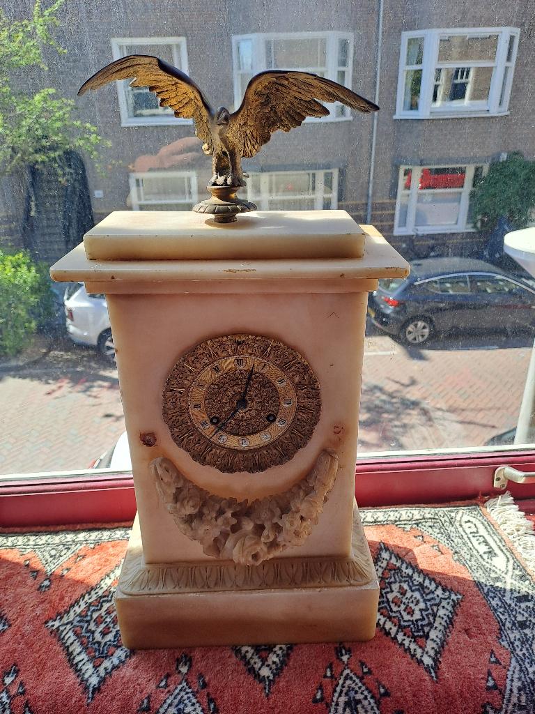 Antieke klok, Antiek en Kunst, Antiek | Klokken, Ophalen of Verzenden