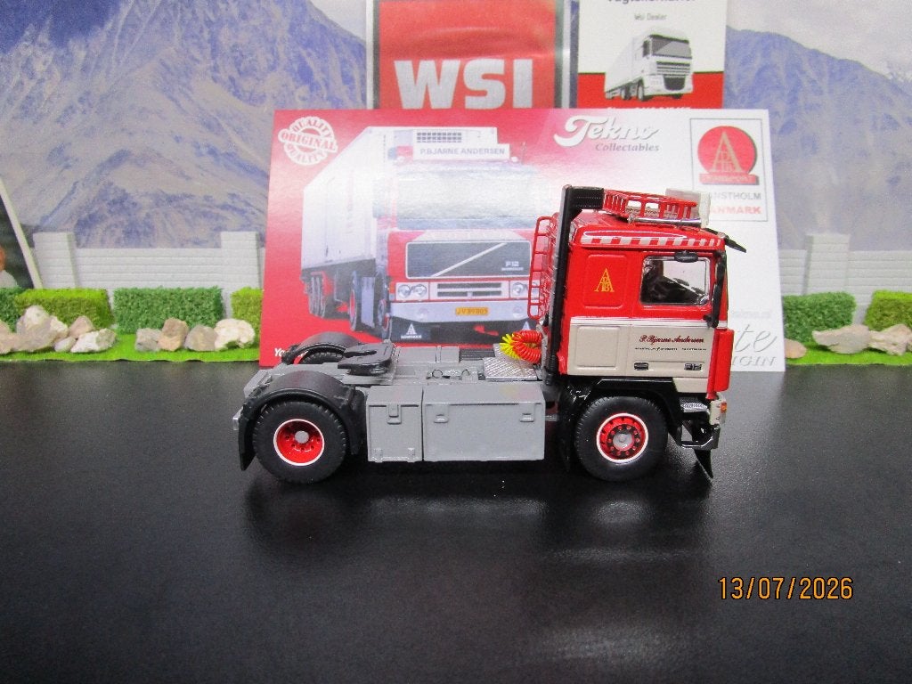 tekno losse truck bjarne andersen volvo f12 zoder trailer, Hobby en Vrije tijd, Ophalen of Verzenden, Nieuw, Bus of Vrachtwagen