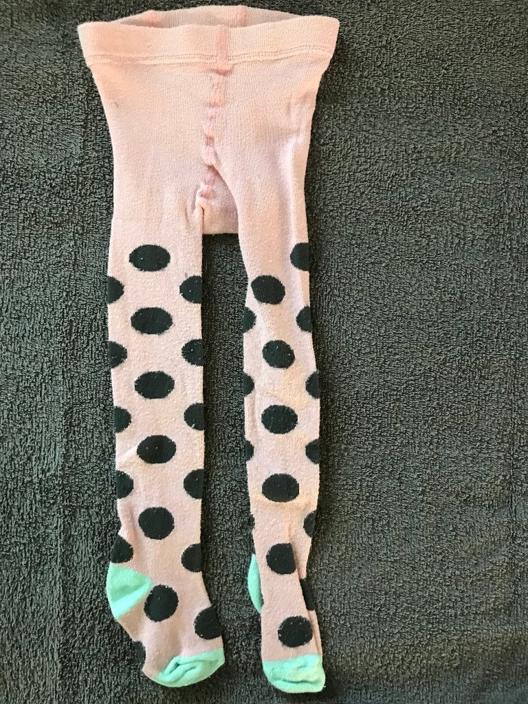 leuke maillot met grijze bollen maat 86/92, Kinderen en Baby's, Babykleding | Maat 86, Gebruikt, Broekje, Meisje, Ophalen of Verzenden