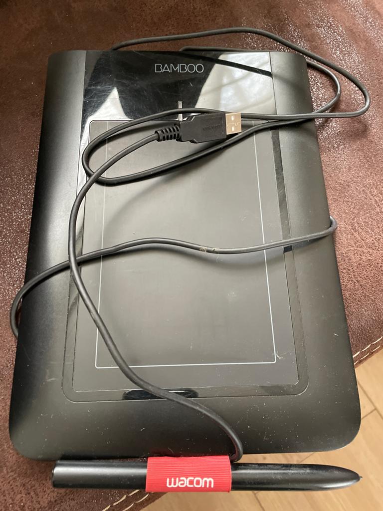 Wacom Bamboo Pen CTL-460 tekentablet met pen, Ophalen of Verzenden, Gebruikt, Bedraad