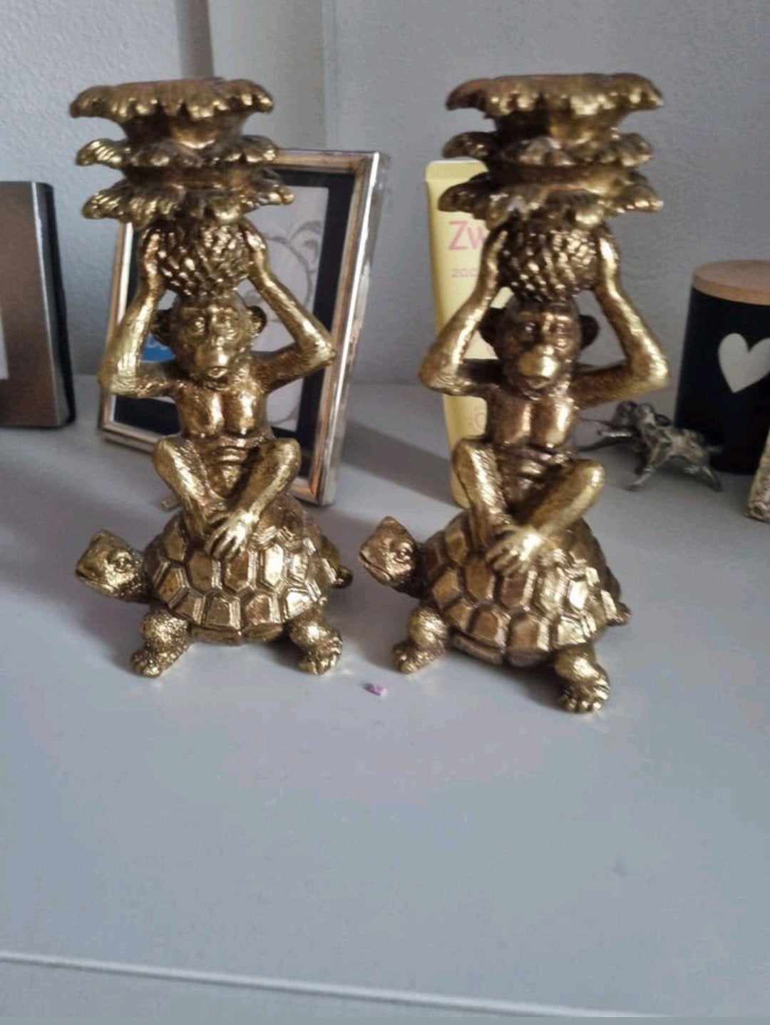 Leuke aap kandelaars, Ophalen