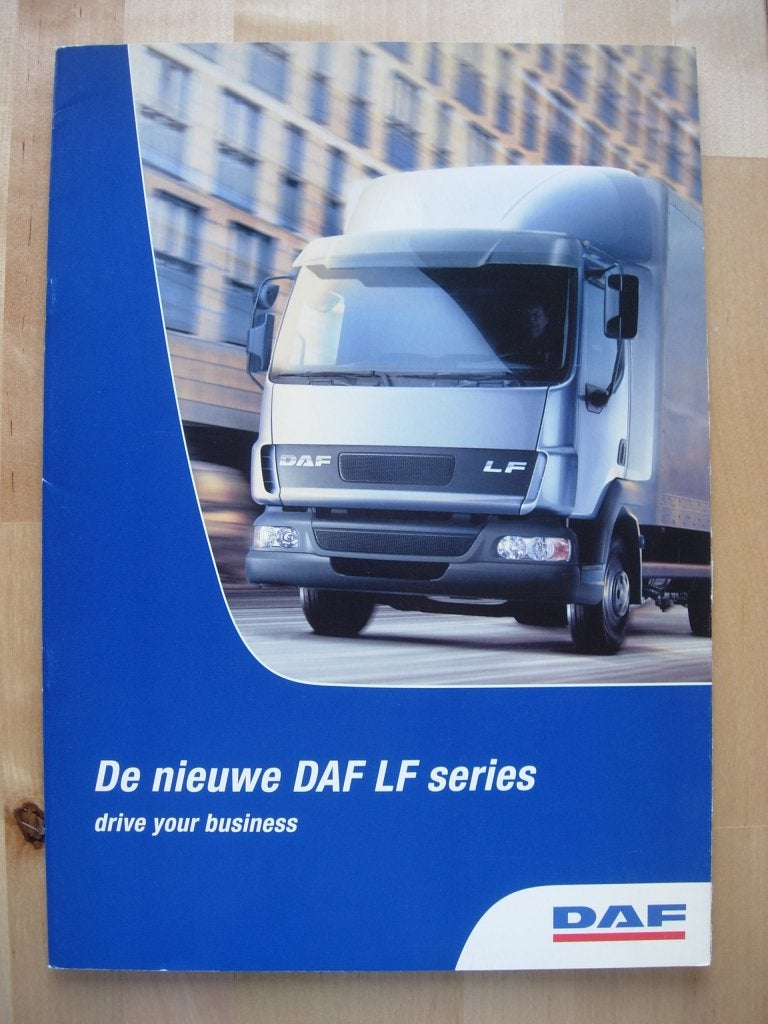 DAF LF Brochure 2000 – LF45 / LF55 – 45 / 55, Ophalen of Verzenden, Zo goed als nieuw, Overige merken, DAF