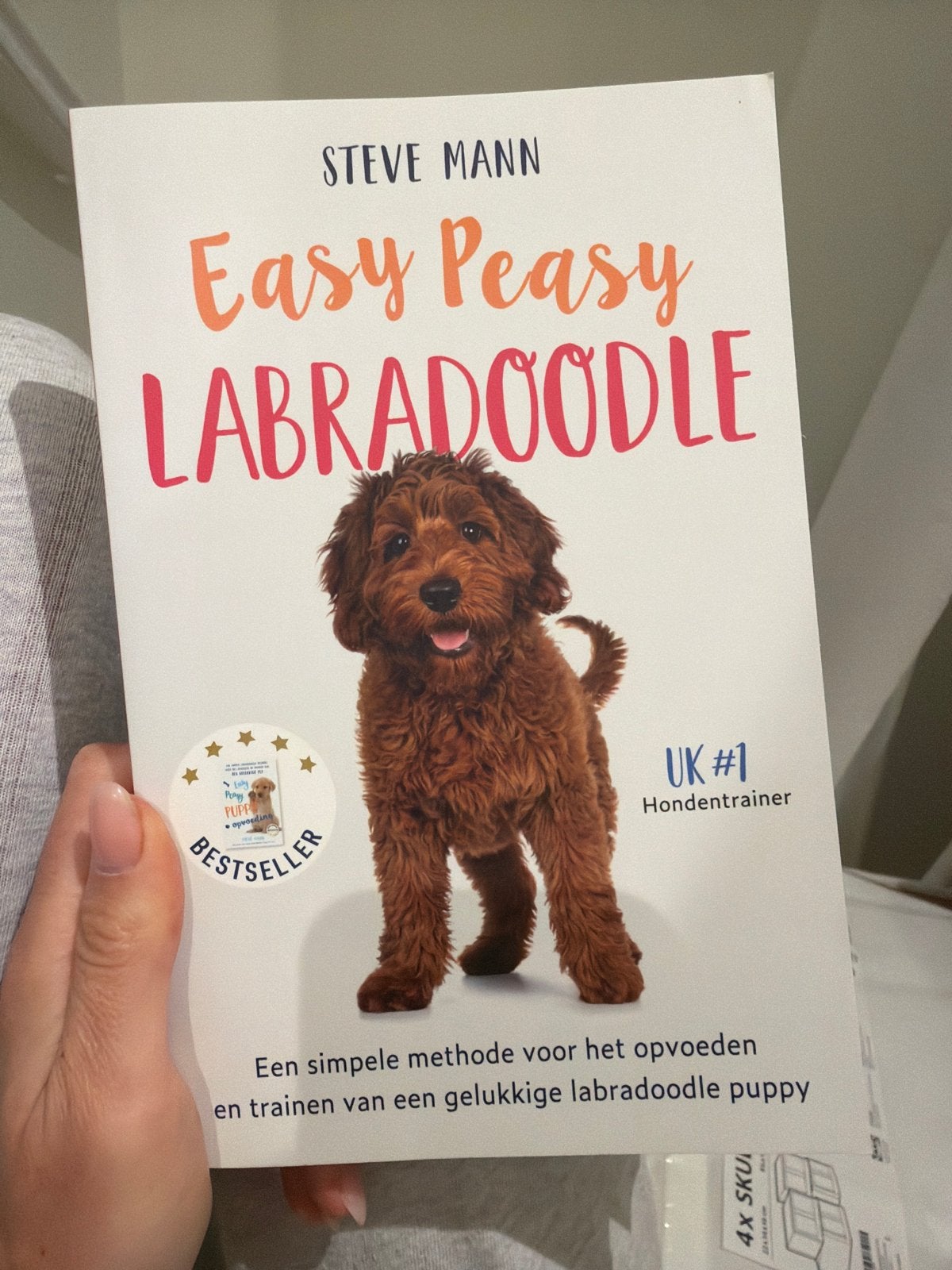 Easy Peasy Labradoodle: Opvoedgids voor puppy's - Steve Mann, Ophalen of Verzenden, Nieuw, Honden