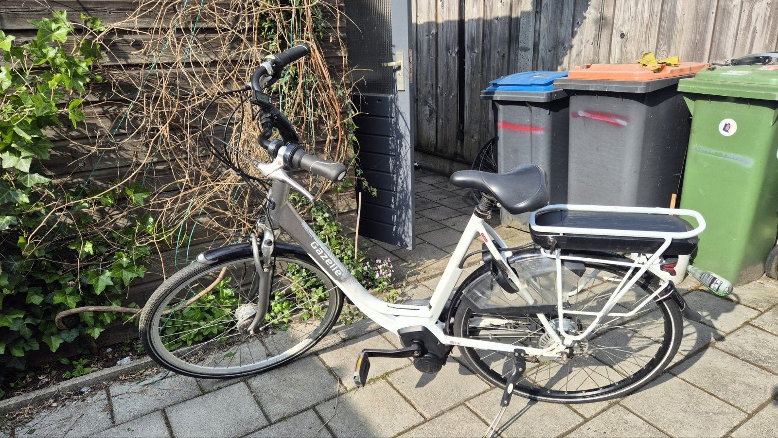 Ebike Gazelle middenmotor accu 60 km, Fietsen en Brommers, Ophalen, Gebruikt, Giant, 51 tot 55 cm