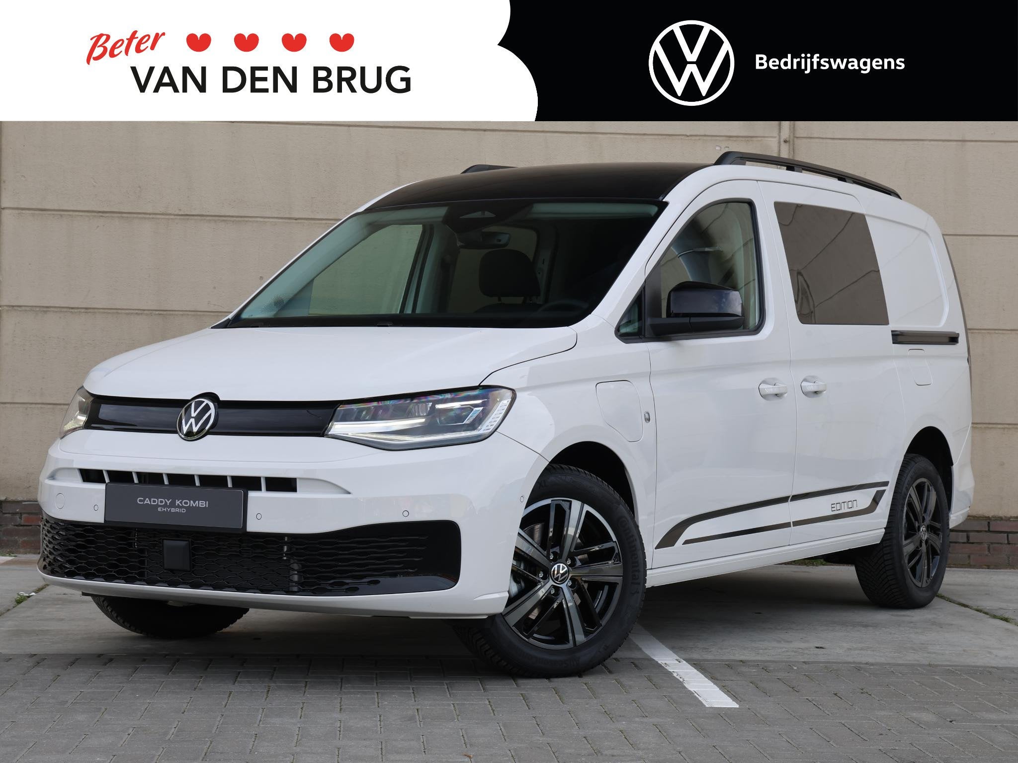 Volkswagen Caddy Cargo Maxi Limited Edition 1.5 eHybrid 150P, Auto's, Stof, 1498 cc, 4 cilinders, 150 pk