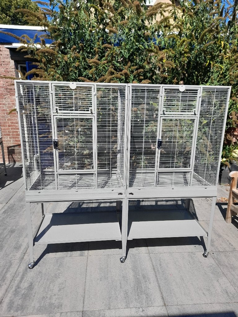 Montana new Madeira Double platinum kooi, Dieren en Toebehoren, Ophalen, Zo goed als nieuw, Metaal, Vogelkooi