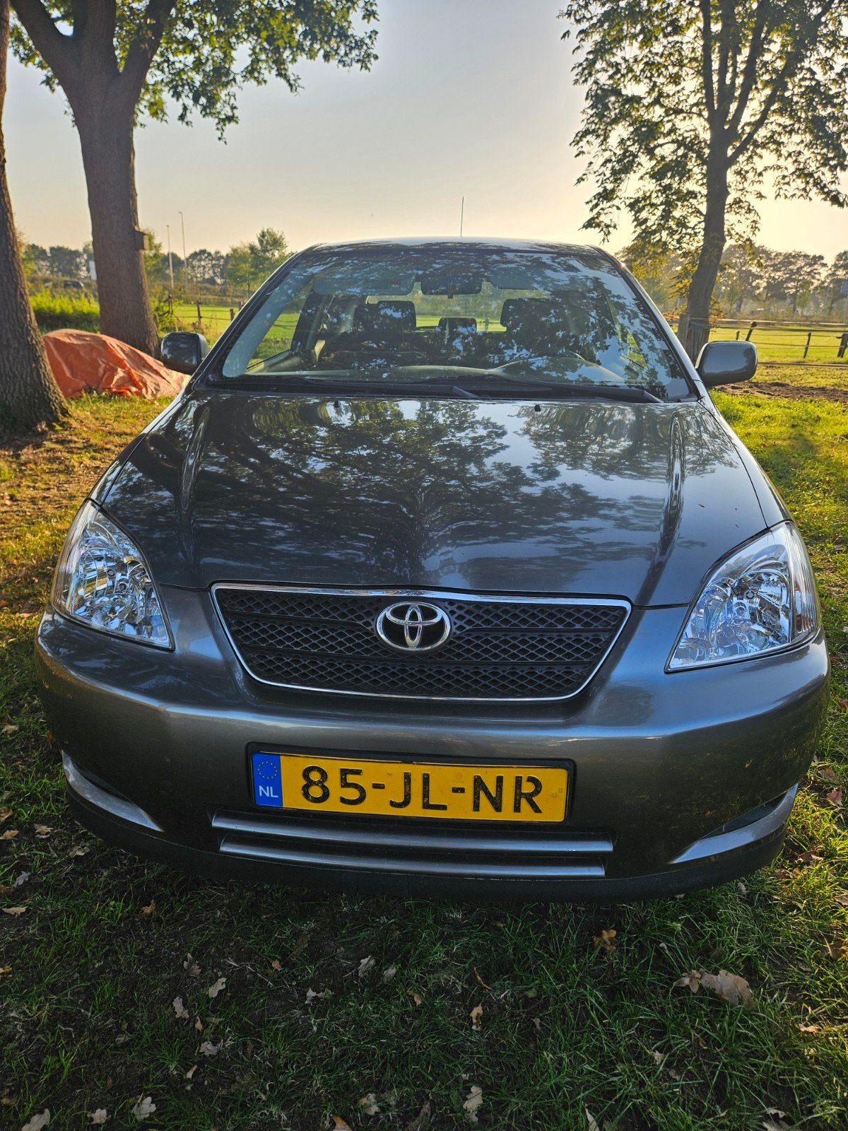 Toyota Corolla 1.6 Vvt-i 3DR Linea SOL 2002 Grijs, Auto's, Voorwielaandrijving, 450 kg, 4 cilinders, Corolla