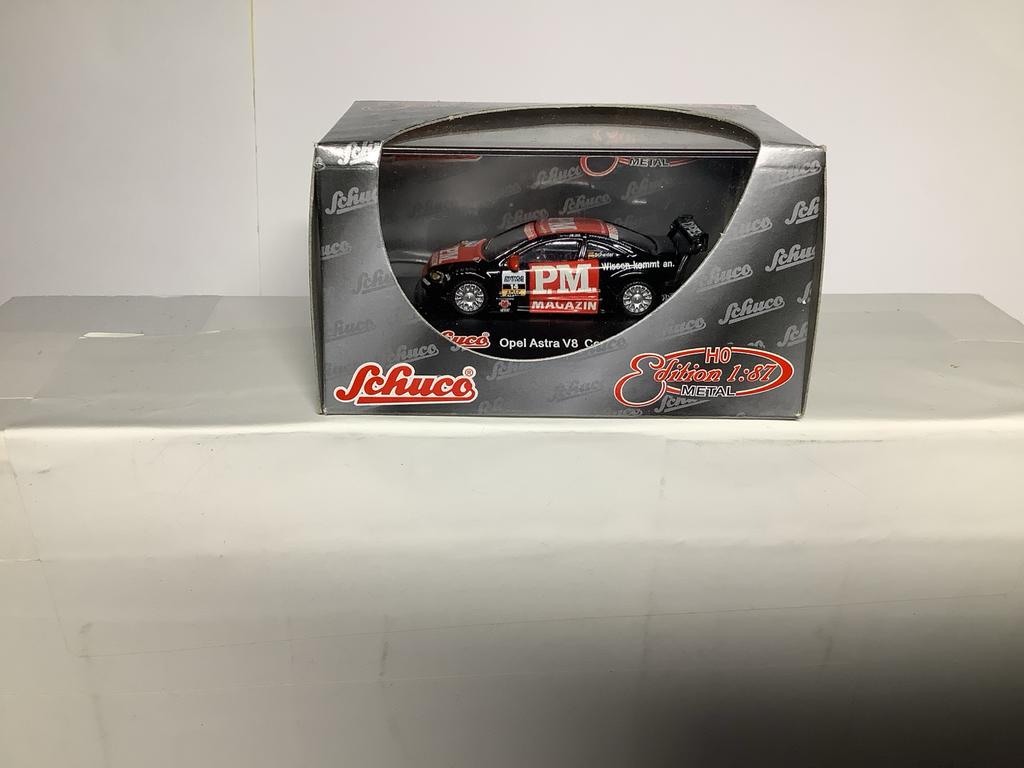 Schuco Opel Astra V8 Coupé PM Magazin 1:87 Modelauto, Hobby en Vrije tijd, Modelauto's | 1:87, Ophalen of Verzenden, Nieuw, Auto