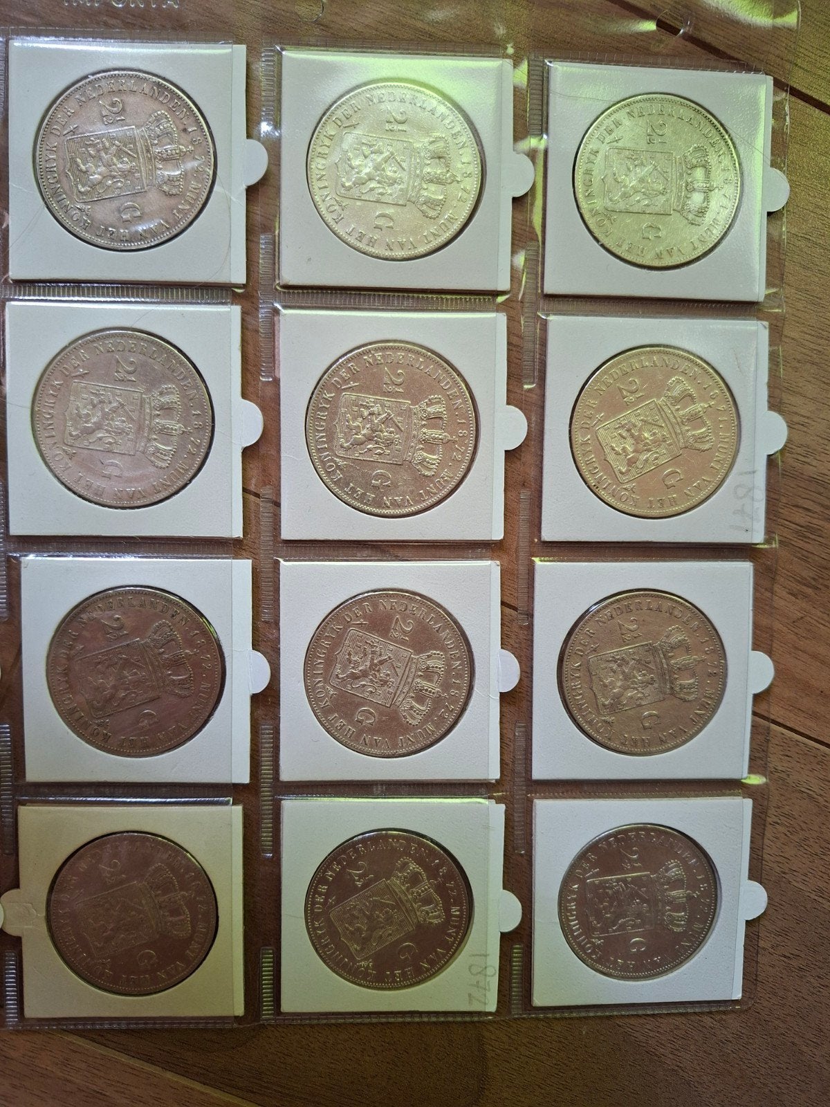 50 rijksdaalder willem III 2½ gulden zilver, Ophalen of Verzenden, Nederland, Munten