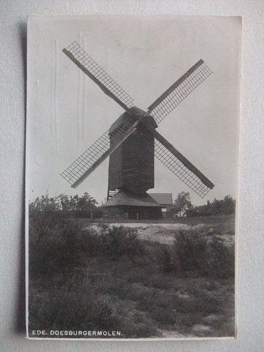 P272 Ede - Doesburger Molen - 1942, Verzamelen, Ansichtkaarten | Nederland, Verzenden, 1940 tot 1960, Gelopen, Gelderland