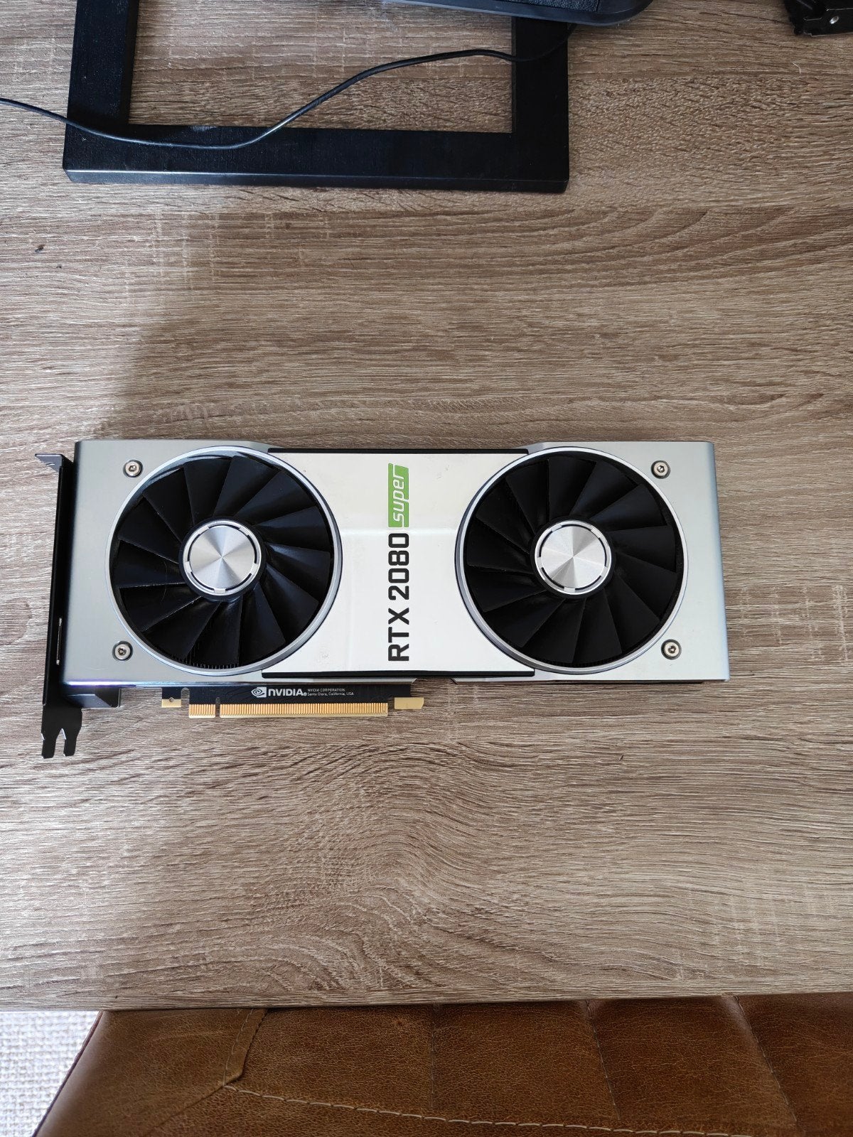 Rtx 2080 Super Founders Edition, Computers en Software, Videokaarten, PCI-Express 3, GDDR6, Ophalen of Verzenden, Zo goed als nieuw