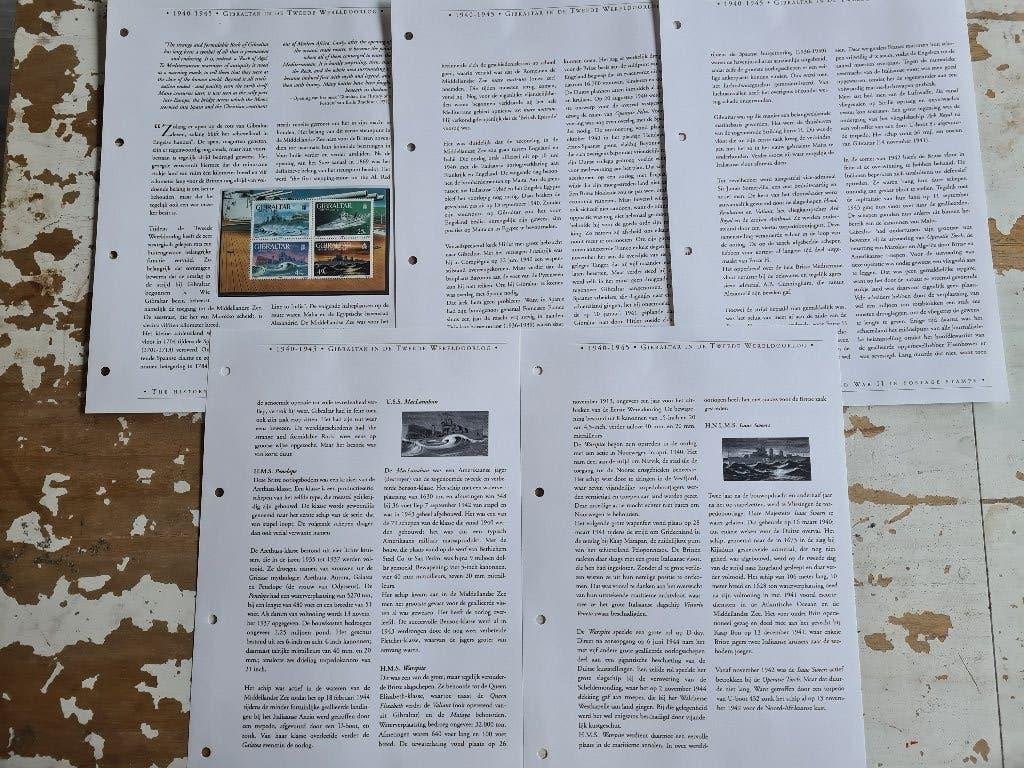 7459 gibraltar in de tweede wereldoorlog, Verzenden, Overige thema's