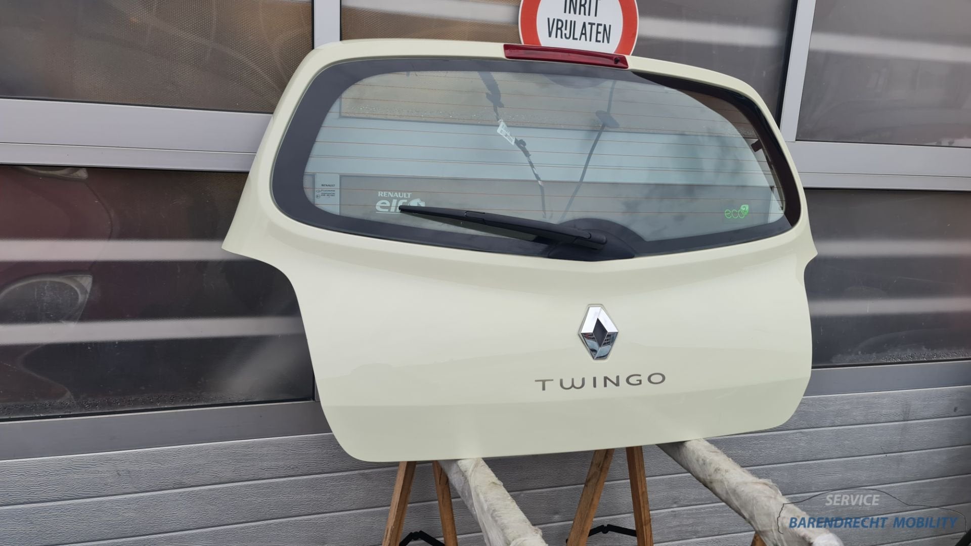 Achterklep Renault Twingo II Creme wit OVENR Jaune vanille k, Renault Group, Gebruikt, Contact.group@renault.com, Renault