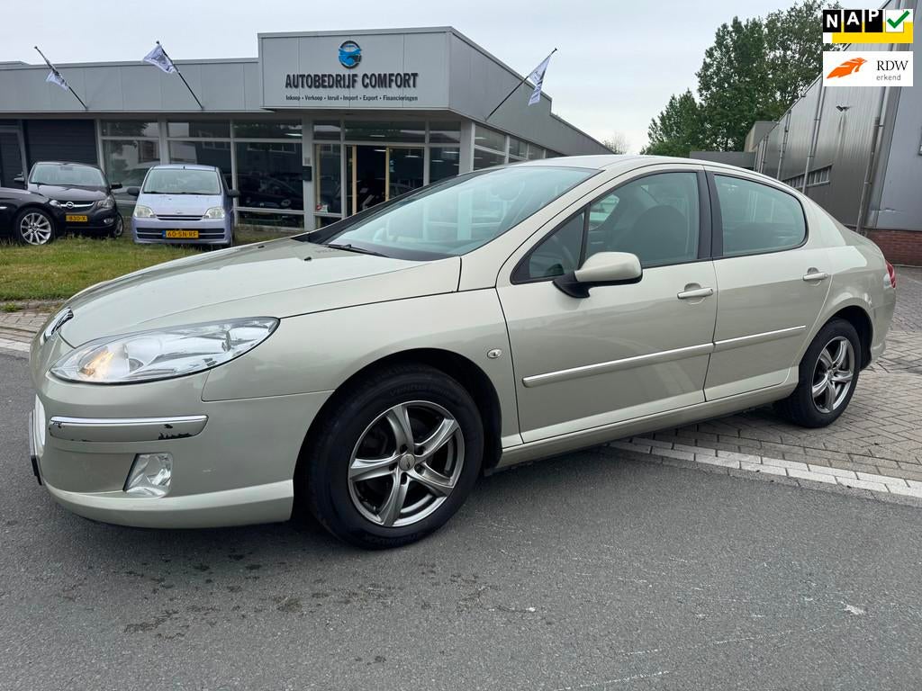 Peugeot 407 2.0-16V ST Pack Business, Auto's, Voorwielaandrijving, 745 kg, Stof, Zwart