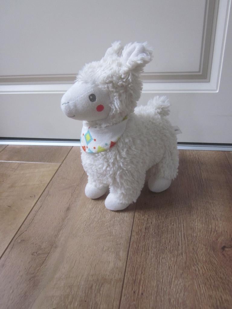 Nicotoy Simba Toys wit superzacht pluche lama alpaca knuffel, Kinderen en Baby's, Speelgoed | Knuffels en Pluche, Overige karakters