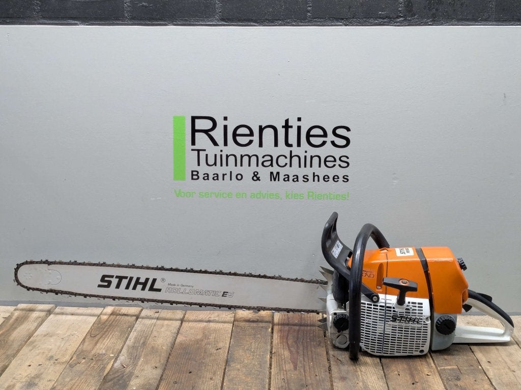 STIHL MS 650 Kettingzaag met 80cm blad - zeer nette machine, Doe-het-zelf en Verbouw, Info@stihl.nl, Gebruikt, STIHL, Kettingzaag