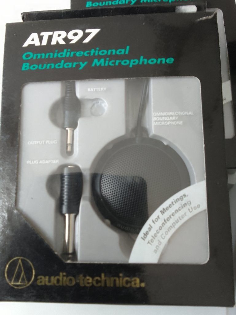 AUDIO TECHNICA TAFELOPNAME OMNI DIRECTIONAL MICROPHONES, Ophalen of Verzenden, Nieuw, Overige typen