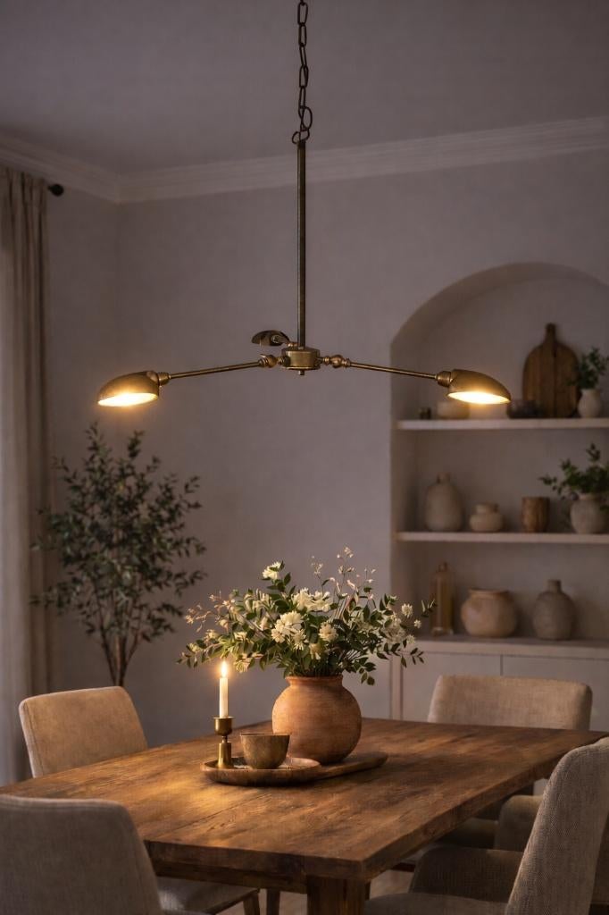 Partij lampen PTMD Asher hanglampen 164cm, NHP International, Sales@nhp-international.com, Ophalen of Verzenden, Metaal