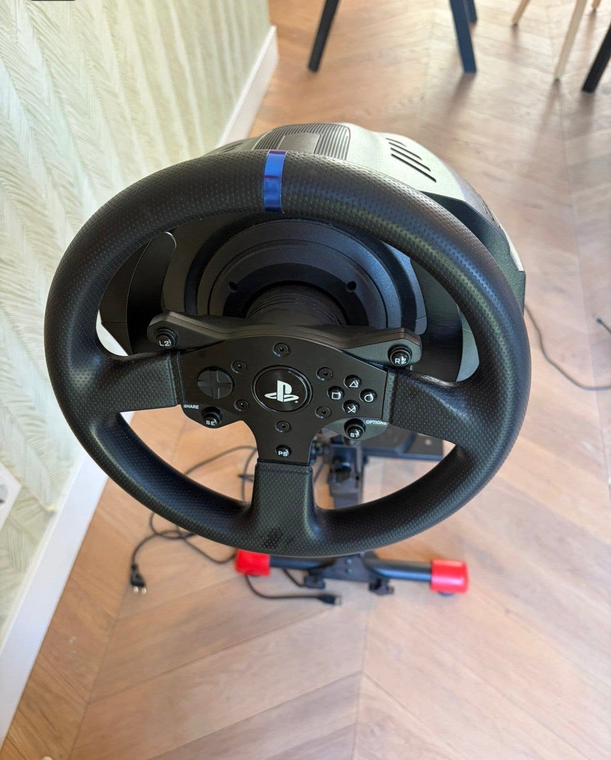 Thrustmaster T300 RS + Standaard, Ophalen, Gebruikt, Stuur of Pedalen, PlayStation 3